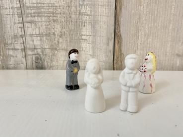 Minifiguren Braut und Bräutigam